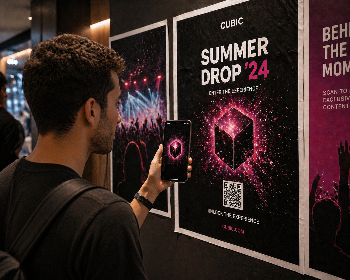 Turn posters into experiences